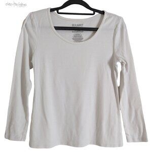 OLD NAVY long sleeve white t-shirt